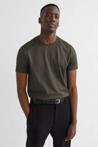 T-shirt à col rond à manches courtes pour homme 100% coton de qualité supérieure taille adulte pour un confort optimal - Product Image 3