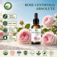 Formule de soin capillaire à base de composant actif Absolue de Rose (Rosa Centifolia) pour le soin du cuir chevelu et shampoing floral de luxe
