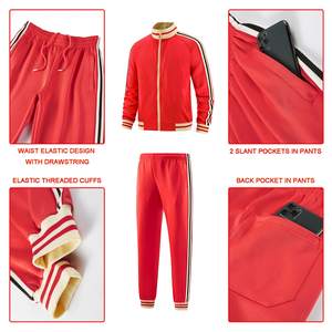 Conjunto Deportivo Casual de Polar con Cierre para Dama de Talla Grande al por Mayor, Ropa de Calle para Mujer, Chándal para Dama - Product Image 5