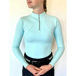 Vente en gros Nouveau style de chemises d'équitation personnalisées Vêtements d'équitation Couche de base Nouvelles chemises équestres à manches longues à la mode - Product Image 1