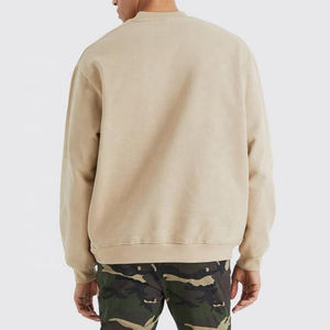 Sweat-shirts à col rond unisexes personnalisables Hip-Hop Brodés Respirants 100% coton French Terry de haute qualité Coupe régulière - Product Image 2