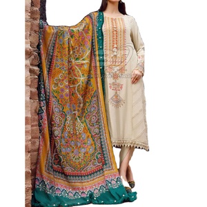 Ensemble de luxe 3 pièces pour femme 2026 : Shalwar Kameez, Dupatta et vêtements de créateur de qualité supérieure - Product Image 1