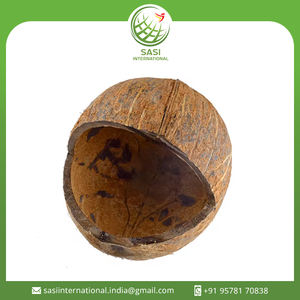 Comederos para pájaros hechos a mano 100% de cáscara de coco natural y cuencos ecológicos para mascotas de forma redondeada para uso en balcón - Product Image 2