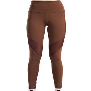 Leggings de Yoga de Cintura Alta, Estilo Moderno, Secado Rápido, Elásticos, de Spandex/Poliéster, Ideales para Entrenamiento y Ejercicio para Mujer - Product Image 1