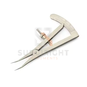 Calibradores ortopédicos oftálmicos dentales Castroviejo de acero inoxidable, instrumentos quirúrgicos esenciales para cirugía quirúrgica - Product Image 2