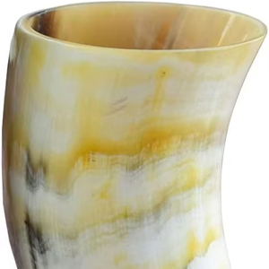 Vasos de chupito de cuerno para beber vikingo clásico de inspiración Medieval auténtica, Animal náutico pulido, decoración de fiesta de Navidad, precio bajo - Product Image 1