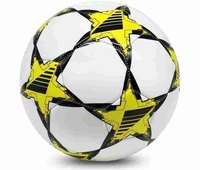 Ballon de football en cuir OEM de taille normale de qualité supérieure avec logo personnalisé pour les activités promotionnelles et sportives d'entraînement de match