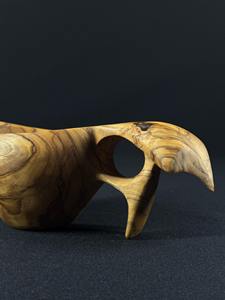 Smooth Finish Wooden Camping Cup Leather <b>Strap</b> Easy <b>Carry</b> Outdoor Use Hiking Cup Eco-Friendly Lightweight Presents WORLD CRAFT - Product Image 2