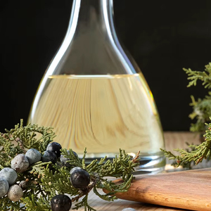 Usine de fabricant en gros d'huile de baies de genièvre 100% d'huile essentielle de genévrier pure et naturelle en étiquetage privé d'Inde - Product Image 1