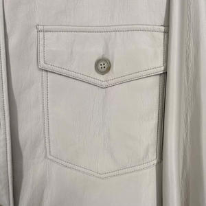 Chaquetas de Cuero para Mujer, Nuevas, de Primavera y Otoño, al por Mayor, Chaquetas de Cuero Cortas y Ajustadas Estilo Motero - Product Image 3