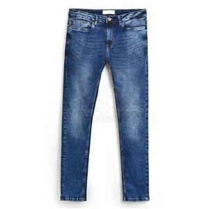 Pantalones vaqueros al por mayor para hombre, pantalones vaqueros elásticos con estilo con botón Fly para todas las estaciones en stock - Product Image 1