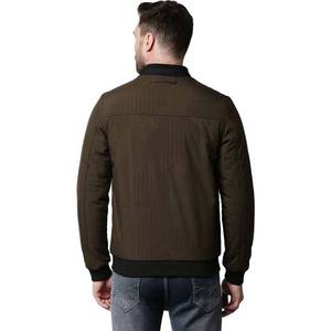 เสื้อแจ็กเก็ตและเสื้อโค้ทสำหรับผู้ชายเสื้อแจ็กเก็ตบอมเบอร์ลำลองผ้าไนลอนโพลีเอสเตอร์แนวสตรีทสำหรับผู้ชายทุกขนาด - Product Image 4