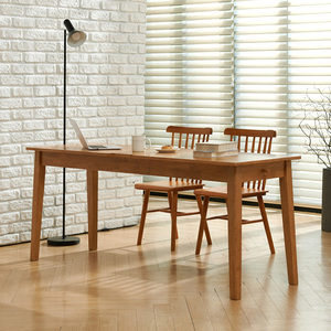 Noce Acacia scrivania in legno naturale progettato da corea mobili per la casa scrivania da ufficio Eco Friendly - Product Image 1