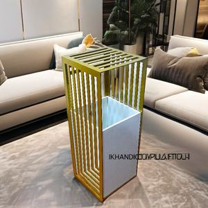 Modern Premium 201 Stainless Steel Individual Barrel Trash Can 12L Eco-Friendly Outdoor/Indoor Use Factory Sales - Product Image 2