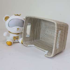 Cesta Rectangular de Pasto Marino - Product Image 6