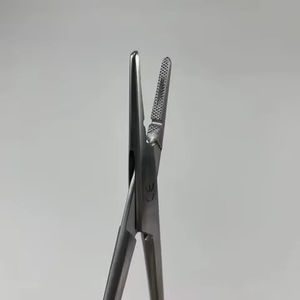 Instrumento médico de alta calidad Mayo Hegar soporte de aguja desechable de un solo uso de acero inoxidable soporte de aguja pinzas de sutura - Product Image 4