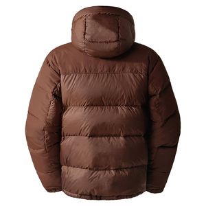 Chaqueta de Invierno para Hombre, Acolchada, de Lana, Brillante, con Capucha, Resistente, Logotipo Frontal, Exterior de Nailon, Técnica Lavada, Envío DDP - Product Image 2