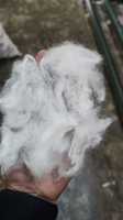 Premium Washed Goat Combed Merino Wool Fiber-Ultra-Soft High-Luster Roving for Luxury Spinning and Art Textiles