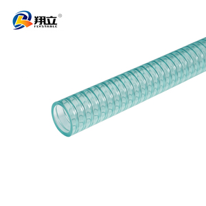 PVC dây thép dát xoắn ốc ống hút PVC xoắn ốc gia cố ống máy làm - Product Image 5