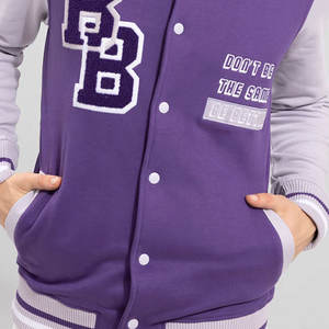 Veste d'hiver universitaire pour hommes avec double couche pour la chaleur Veste d'hiver universitaire pour hommes modernes - Product Image 3