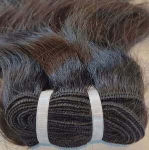 Extensions de cheveux indiens Remy à toucher doux, mouvement naturel, volume épais, aspect complet, prix en gros par fournisseur - Product Image 1