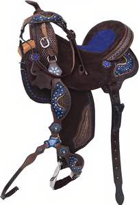 คุณภาพสูงหนังแท้อานม้าแบบตะวันตกสบายและทนทานสีปรับแต่งได้ดีที่สุด - Product Image 2