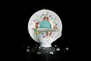 Tasse en céramique blanche expresso tasse en céramique etsy tasse en céramique à feuilles persistantes - Product Image 2