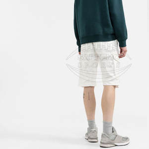 Shorts cargo pour homme 100% coton - Design streetwear tendance, tissu respirant et extensible - Product Image 4