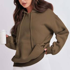 Pull à capuche pour femmes taille haute court sweats à capuche femmes vêtements nouveau Style à manches longues casual sweats à capuche à capuche décontracté hiver - Product Image 6