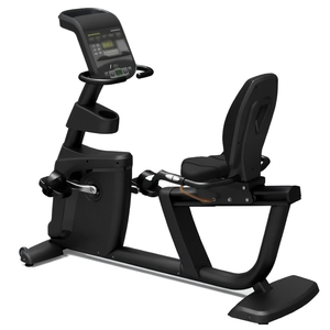 French Fitness <b>Recumbent</b> <b>Bike</b> with LED Console for Seated Cardio and Endurance Training - Product Image 3