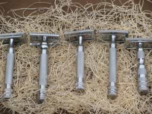 Heavy Duty Slant Bar Safety Razor Hoja de acero inoxidable Herramienta de afeitado - Product Image 3