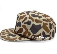 Gorras de Camuflaje Vintage con Cierre a Presión, Estilo DuckCamo, Fabricante de Sombreros en Vietnam, Gorras de Camuflaje Personalizadas, Variedad de Gorras de Camuflaje en Blanco para Caza de Aves Acuáticas