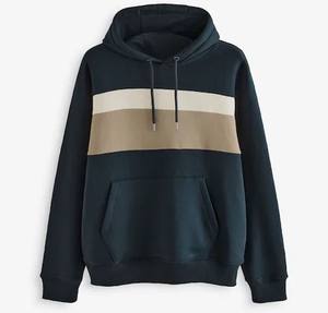 Sudadera con capucha personalizada de tu propio diseño con bolsillo de canguro, Sudadera con capucha de mezcla de algodón, ropa de calle informal para hombre, estilo en capas - Product Image 6