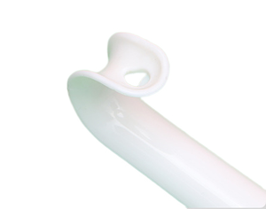 Klaxon à chaussures long et coloré en plastique, 1 paire, en forme de réhausseur de chaussures, en plastique, logo personnalisable, pour hommes et femmes, PH07LH - Product Image 2