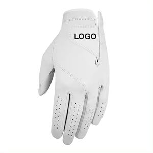 Taille et couleur personnalisées Gants de golf antidérapants au design unique avec cuir Cabretta souple de qualité supérieure respirant pour le sport - Product Image 1