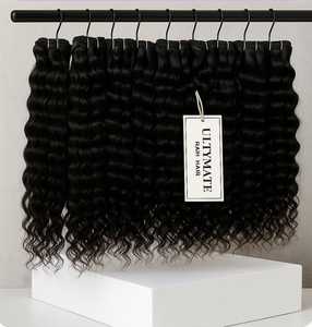 Vente en gros bon marché Extensions brésiliennes crues de cheveux humains vierges à cuticules alignées 10A 12A, vendeurs de paquets de vague corporelle vietnamienne - Product Image 4