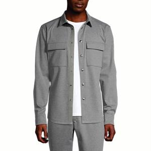 2023 nouvelle chemise en coton personnalisée vestes imperméables veste de travail légère pour hommes surchemise pour hommes - Product Image 1
