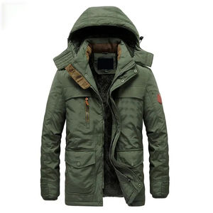 Veste parka matelassée pour homme en gros, imperméable, hiver, super qualité, veste parka pour homme, meilleur style, mode personnalisée, OEM, respirante - Product Image 4