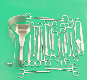 Cesarian Sección Juego de 25 piezas Instrumento quirúrgico Instrumentos quirúrgicos veterinarios - Product Image 1