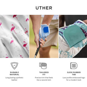 Gant de golf en cuir de haute qualité, emballage professionnel personnalisé, grande flexibilité, vêtements de sport en peau de mouton - Product Image 2