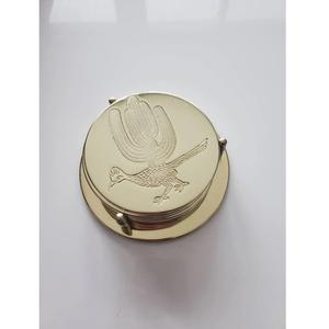 Posavasos de aluminio con soporte para taza de té, posavasos hecho a mano con relieve de flores para cocina, Hotel, restaurante - Product Image 2