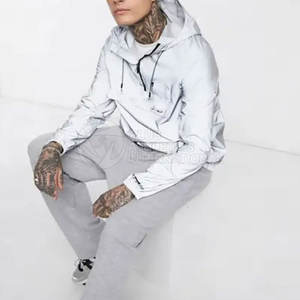 แจ็กเก็ตกันลมซิปครึ่งซิปสำหรับผู้ชายกลางแจ้งเสื้อออกกำลังกายสำหรับ2025 - Product Image 3