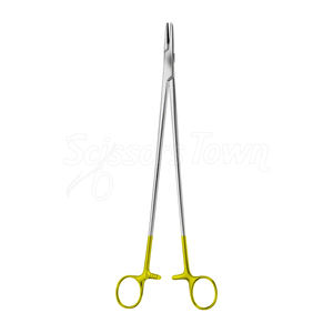 TC Masson porte-aiguille dentelé bouledogue mâchoire carbure de tungstène acier inoxydable outil médical chirurgical - Product Image 2