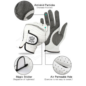 Nouvelle arrivée Gants de golf en peau de mouton Offre Spéciale fabriqués au Pakistan Gants de golf de dernière conception fabriqués par des professionnels - Product Image 4