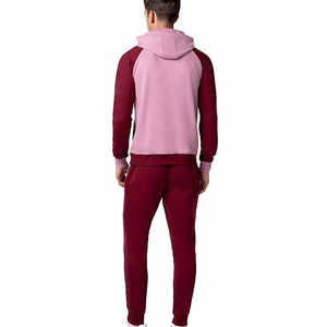 Venta al por mayor OEM personalizado hombres deportes correr chándal conjuntos ropa de correr de alta calidad nuevo personalizado hombres ropa de calle chándal - Product Image 4