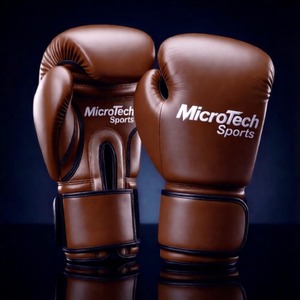 Gants d'entraînement de boxe MicroTech Sports en cuir synthétique de qualité supérieure pour la salle de sport, le sparring et le fitness - Product Image 4