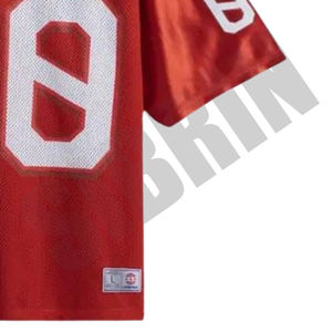 Camiseta de Fútbol Americano Unisex Personalizada de Primera Calidad Fabricada en Fábrica Sibrin, Camiseta de Jugadores de Fútbol Americano Juvenil con Malla de Ojo de Buey - Product Image 5