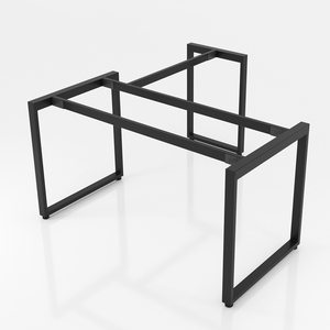 Patas de Escritorio Ejecutivas de 1400x600mm, Estilo Industrial, Acero de 25x50mm, Ensamblaje Interconectable para Mesa y Uso Hospitalario - Product Image 1