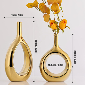 Jarrones de Flores de Diseño Moderno con Acabado Mate, Venta al por Mayor con Excelente Calidad para Bodas y Decoración del Hogar - Product Image 6
