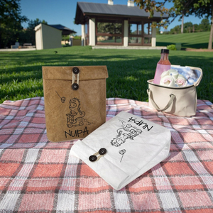 Eco-Friendly Durable Aluminum Food <b>Bag</b> with Zipper Closure Portable Design for 2 Persons - Product Image 1